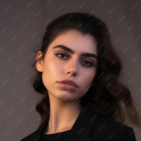 Premium AI Image | A stunning young Turkish woman with perfect skin