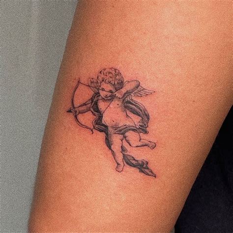 Cherub tattoo angel tattoo small tattoo #tattoo #angel #cherub # ...
