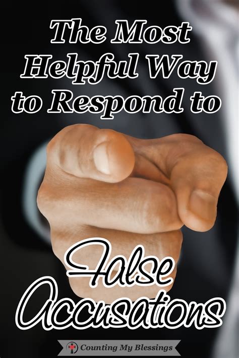 helpful   respond  false accusations counting