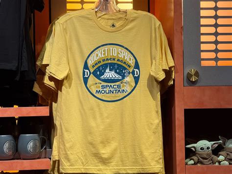 Space Mountain Rocket to Space Shirt Now Available at Disneyland Park