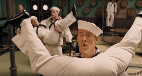 Channing Tatum Rocks a Sailor Suit In The Ridiculously Star-Studded ...