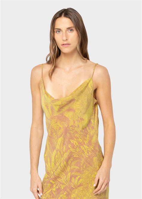 Serengeti Lola Slip Dress | Sustainable Vegan Silkwear – niLuu