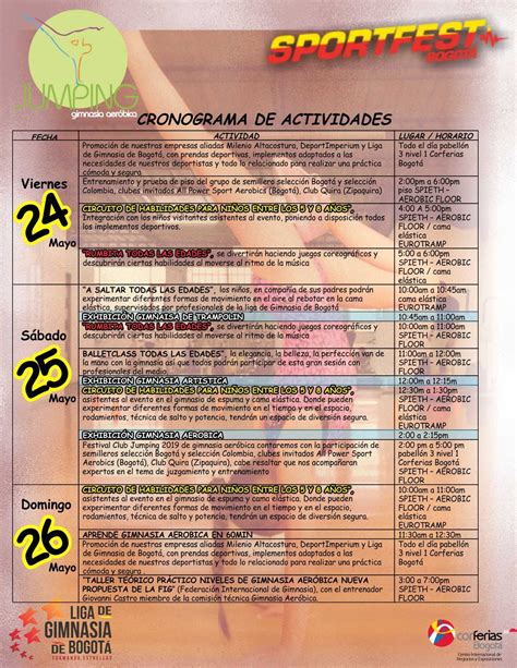 La Liga en Sport Fest, La feria del deporte - Liga Gimnasia Bogotá