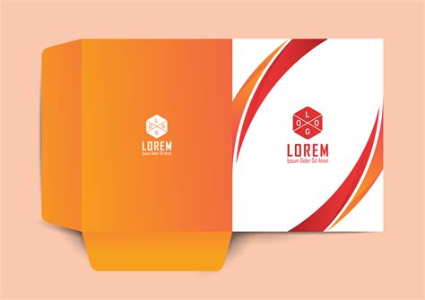 Presentation Folder Design Template Graphic by Ju Design · Creative Fabrica