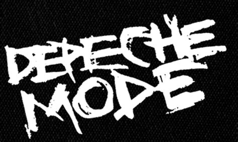 Depeche Mode - Logo Printed Patch