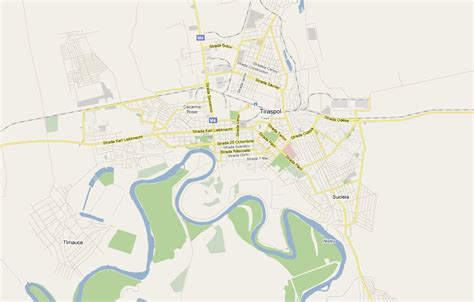 Tiraspol Map ~ World Of Map