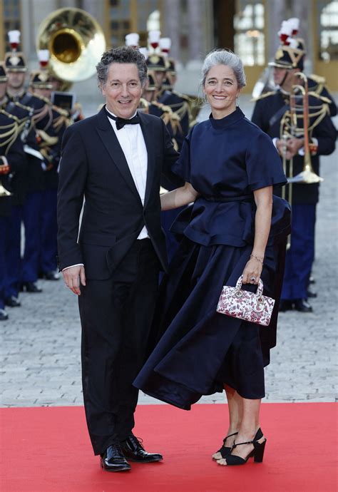 Photo : Guillaume Gallienne et sa femme Amandine - Dîner d'Etat au