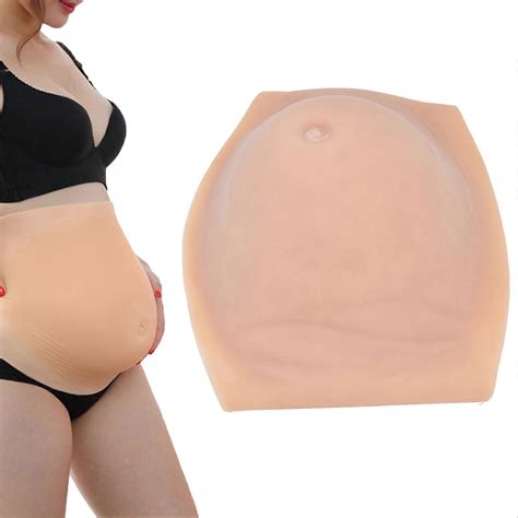 Silicone Fake Pregnancy Belly Artificial False Belly Actor Performance