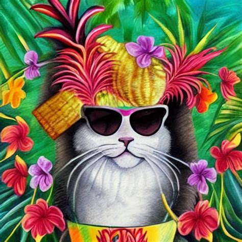 Coconut kitty by AchingImagination on DeviantArt