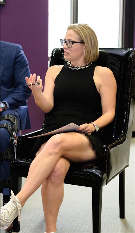Kyrsten Sinema loves showing off her legs : r/Politically_NSFW2