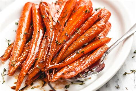 Recipe of Roasted Carrots Balsamic Honey