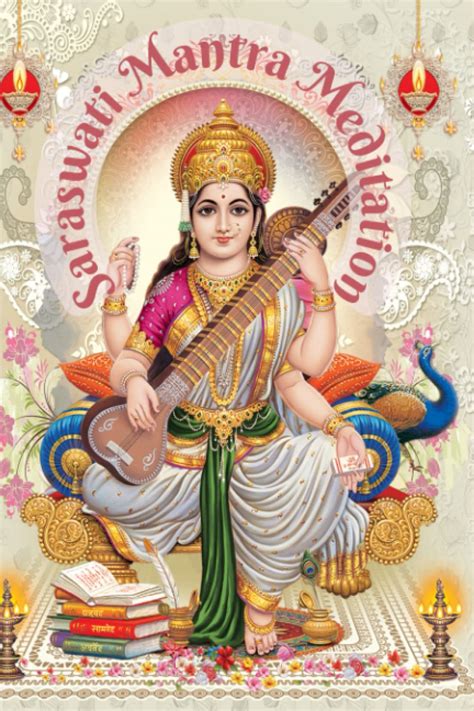 saraswati mata mantra meditation journal japa series   days