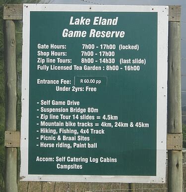 Lake Eland Game Reserve – KwaZulu Natal South Coast