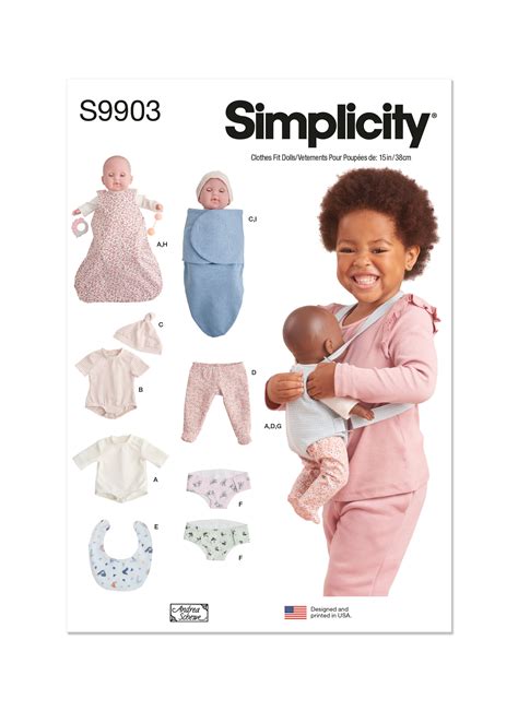 simplicity   doll clothes  accessories