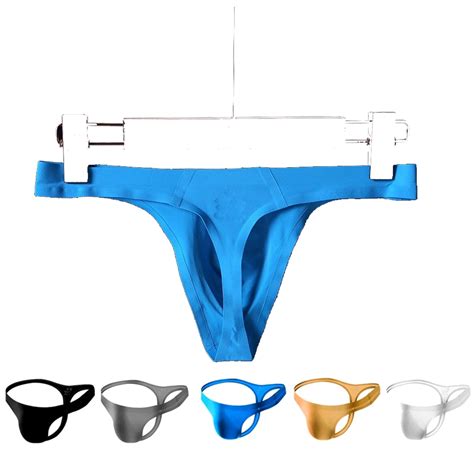 TESOON Ultra-thin Seamless Thong Men G Strings and Thongs Men Pouch Ice