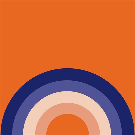 arch rainbow retro royalty  stock illustration image