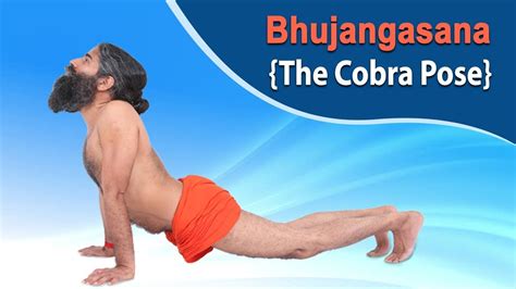 How to do Bhujangasana {The Cobra Pose} | Swami Ramdev - YouTube