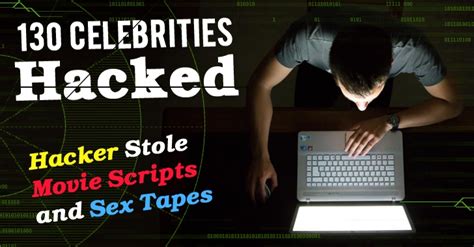 celebrities email accounts hacked hacker stole  scripts