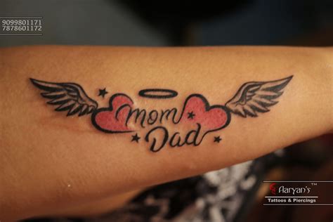 Tattoos In Memory Of Mom And Dad - Printable Calendars AT A GLANCE