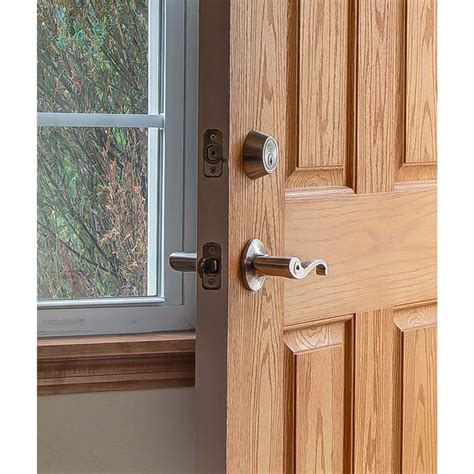Satin Nickel Entry Door Hardware at Marie Vaughan blog