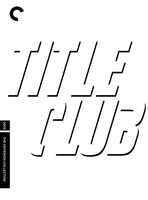 criterion collection template  nostalghiart  deviantart