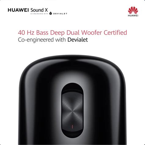The Huawei Sound X Engages the Senses Through Immersive Audio Technology