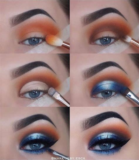 eyeshadow for blue eyes – makeup look for blue eyes – blue eyeshadow ...
