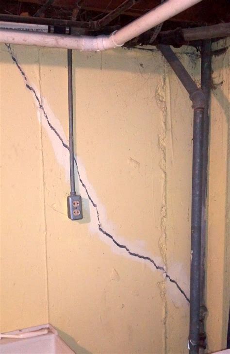 25 Basement Remodeling Ideas & Inspiration: Basement Foundation Crack