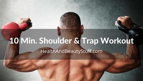 10 Minutes Shoulder And Trap Workout For Beginners