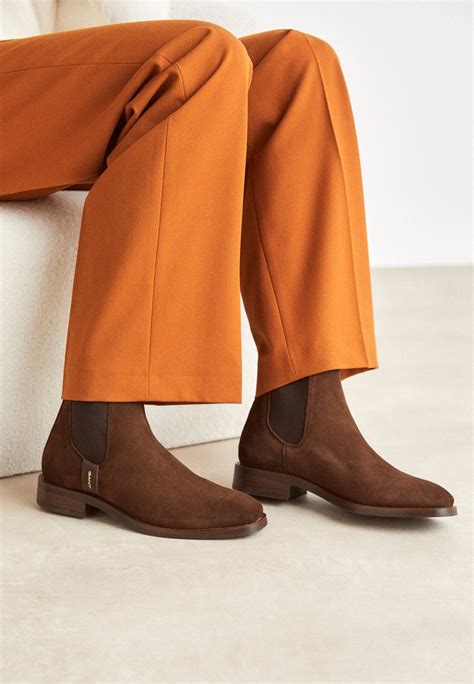 GANT FAYY - Botki/ciemnobrązowy - Zalando.pl