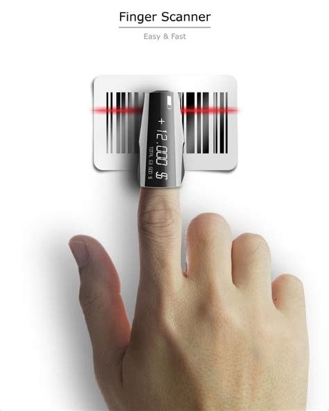 指でバーコードを読み取ることができる「Finger Scanner 」という発想 | Qlay