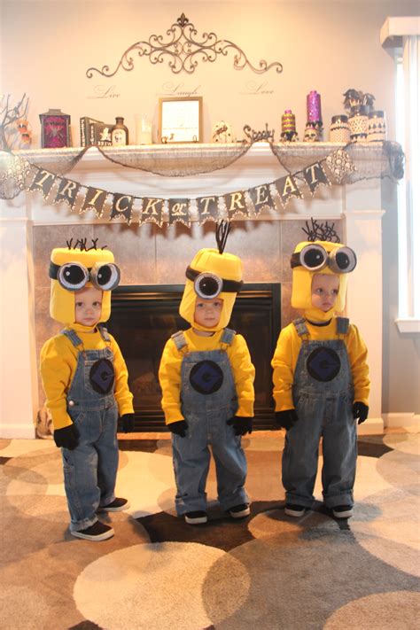 Three little minions halloween costume contest at costume works com ...