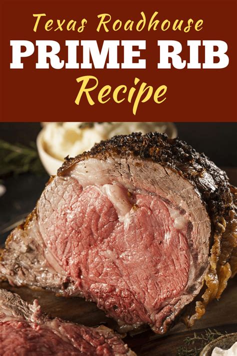 Texas Roadhouse Prime Rib Recipe | Recipe | Rib recipes, Prime rib ...