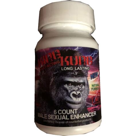 King Kong Male Sexual Enhancement Pills Bottle - Rhino Platinum 7