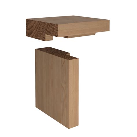 internal rebated door casing set mm  mm