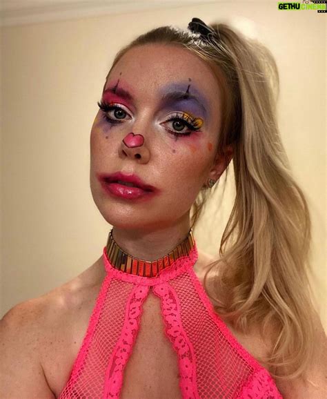 Kelsey Cook Instagram – My Halloween makeup has improved marginally ...