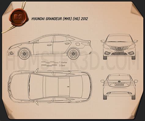 Car blueprint hyundai tiburon gt - bastaness