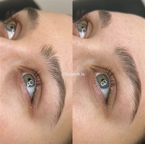 Brow lamination before and after Brow Stylist, Brow Lift, Brows, Photo ...