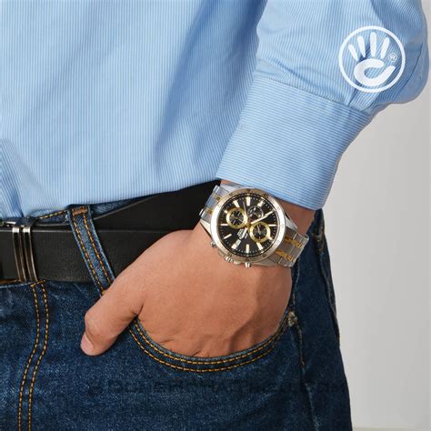 Đồng hồ Casio EFR-546SG-1AVUDF - Nam - Quartz (Pin) - Dây Kim Loại