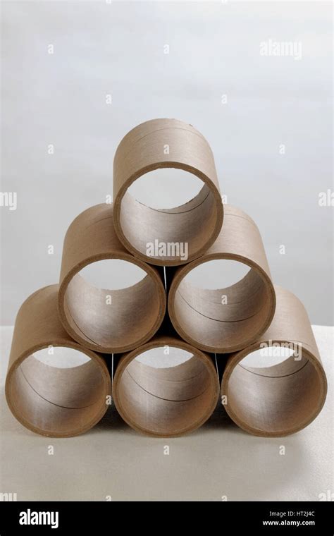 Recycling cardboard tubes hi-res stock photography and images - Alamy