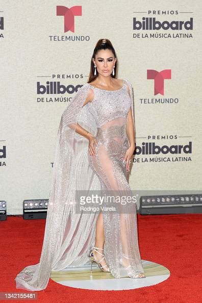 Ninel Conde attends the 2021 Billboard Latin Music Awards at Watsco ...