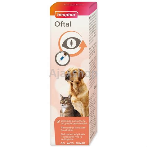 Kapky oční BEAPHAR Oftal 50 ml