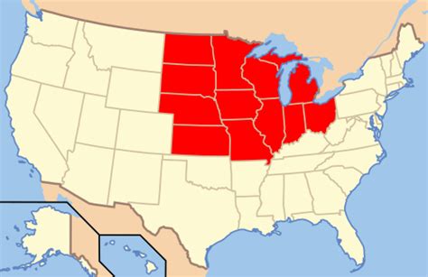 Midwestern United States - Wikipedia
