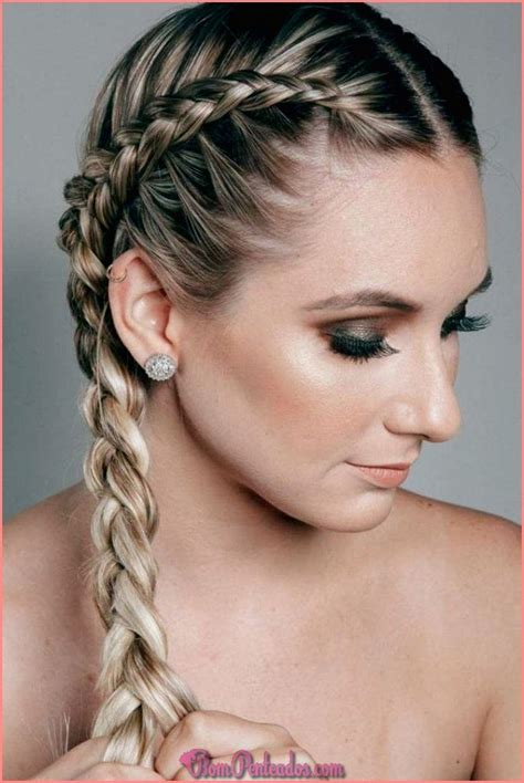penteado preso  tranca bom penteados