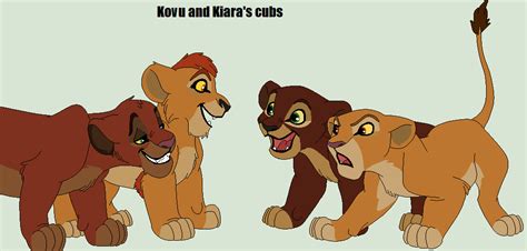 Kovu and Kiara's Cubs by Doggyjjm on DeviantArt