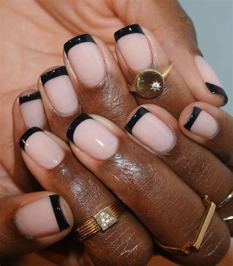 French Manicure Designs With Color