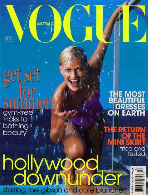 Sarah O'Hare - Vogue Australia October 1997 | Vogue australia, Keith, Vogue