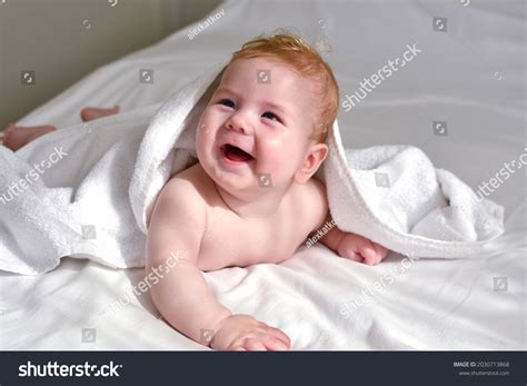 cute happy  month baby boy stock photo  shutterstock