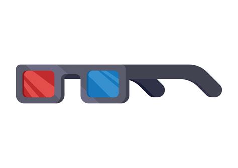 cinema 3d glasses 17407052 Vector Art at Vecteezy