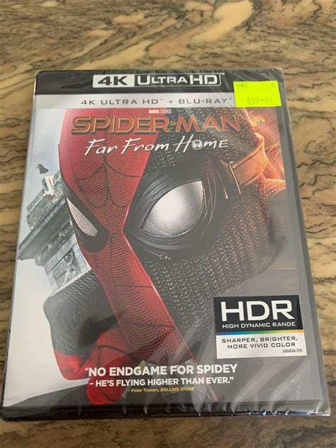 Spider-Man Far From Home (4K Ultra + Blu Ray), TV & Home Appliances, TV ...